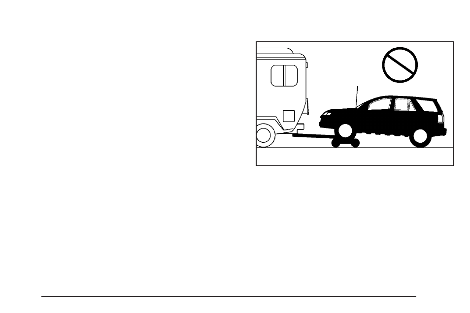 Dolly towing (all-wheel-drive vehicles) | GMC 2007 Acadia User Manual | Page 369 / 554