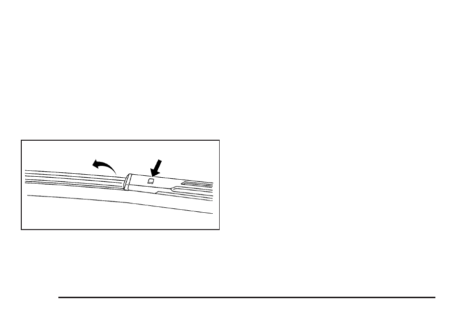 Windshield wiper blade replacement | GMC 2007 Acadia User Manual | Page 434 / 554