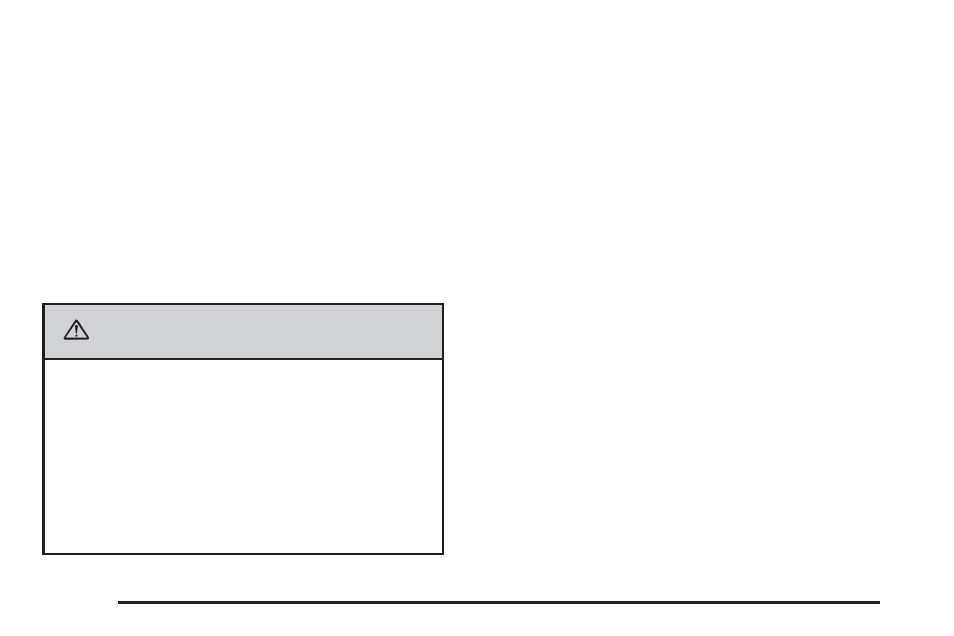 Caution | GMC 2007 Acadia User Manual | Page 510 / 554