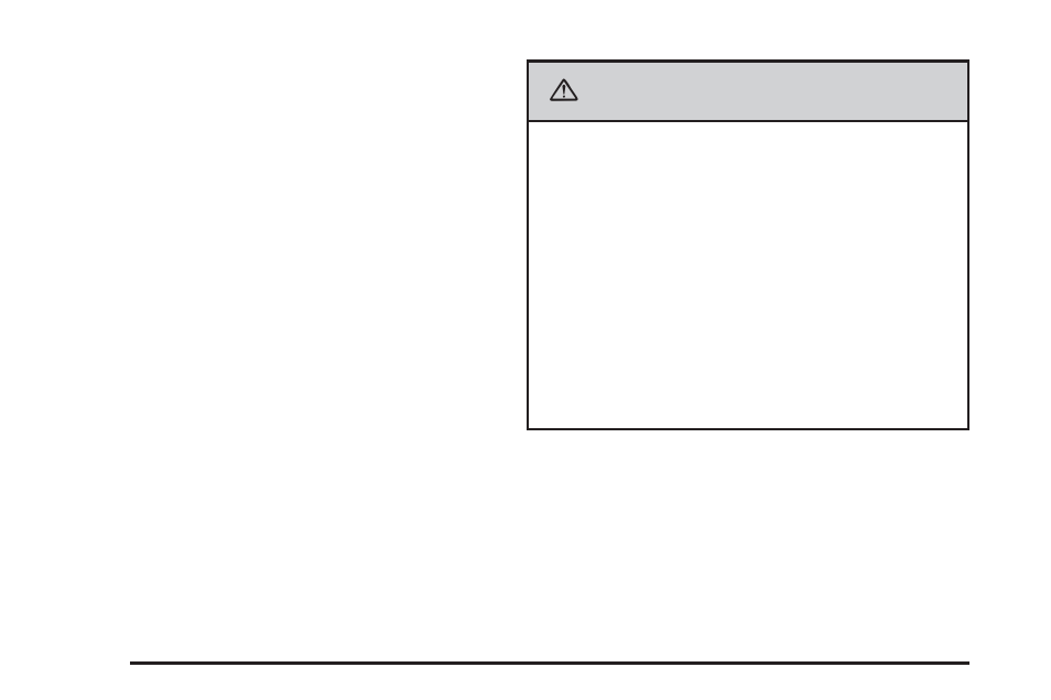 Caution | GMC 2007 Acadia User Manual | Page 54 / 554