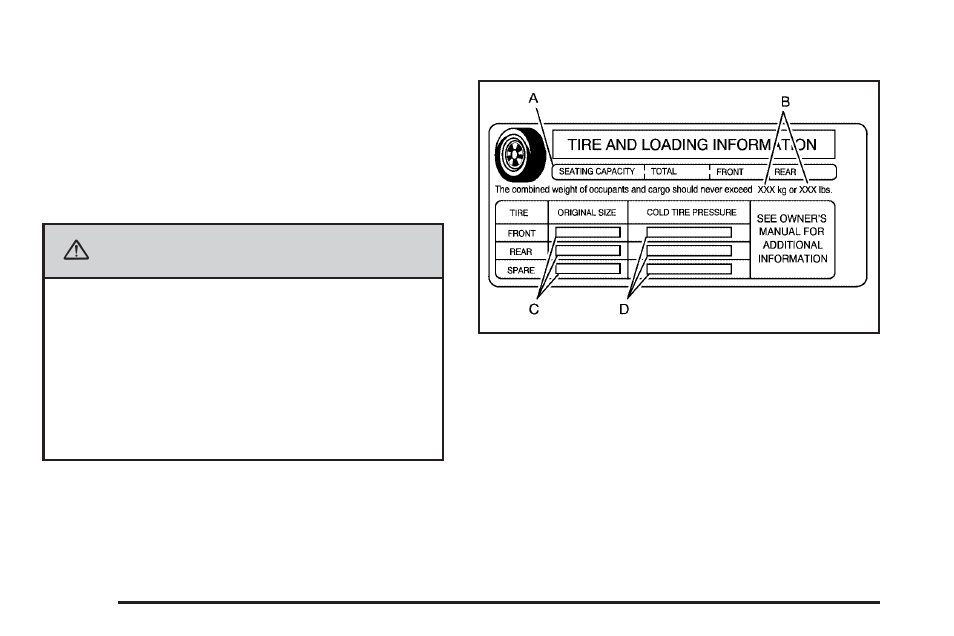 Loading your vehicle, Loading your vehicle -48, Caution | GMC 2006 Sierra User Manual | Page 360 / 600