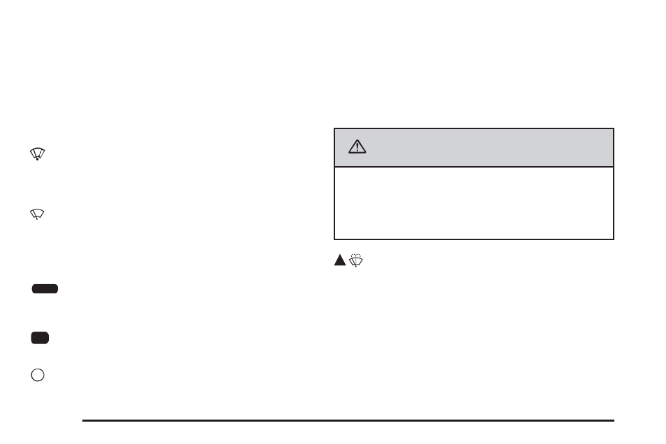 Windshield wipers, Windshield washer, Windshield wipers -10 windshield washer -10 | Caution | GMC 2006 Canyon User Manual | Page 138 / 434