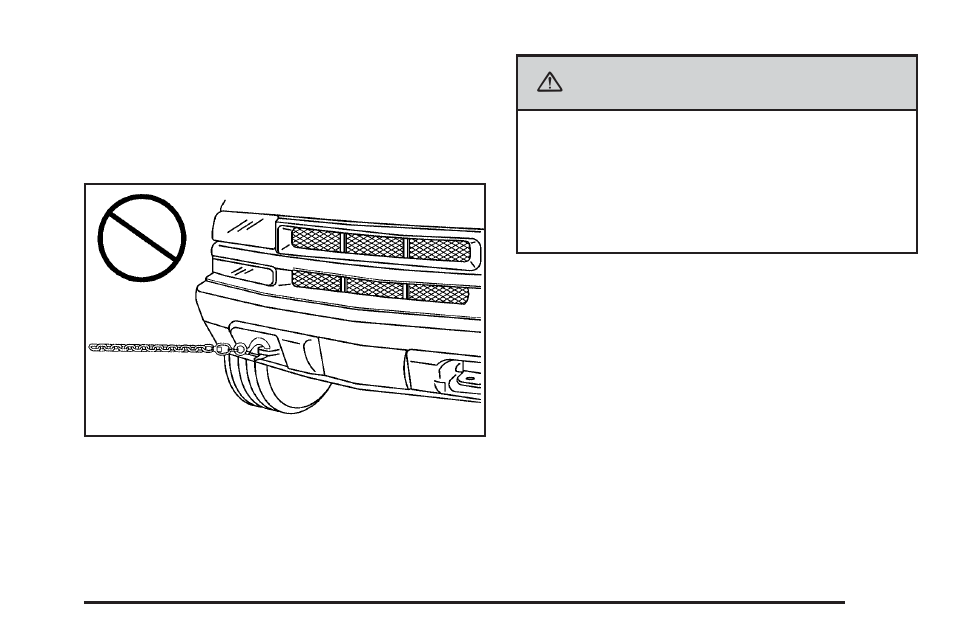 Recovery hooks, Recovery hooks -43, Caution | GMC 2006 Canyon User Manual | Page 251 / 434