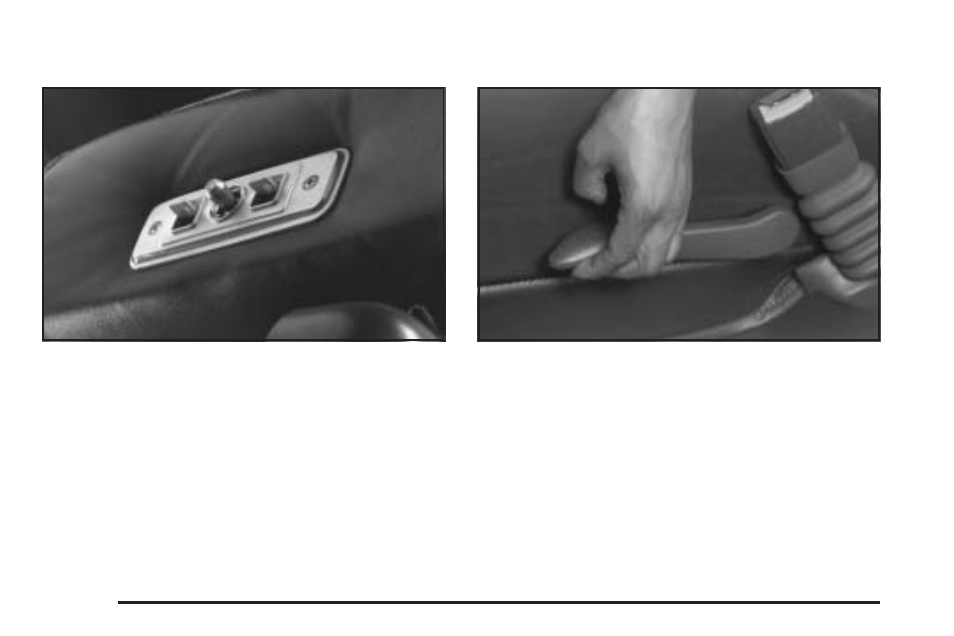 Power seat, Reclining seatbacks, Power seat -4 reclining seatbacks -4 | GMC 2005 Savana User Manual | Page 10 / 384
