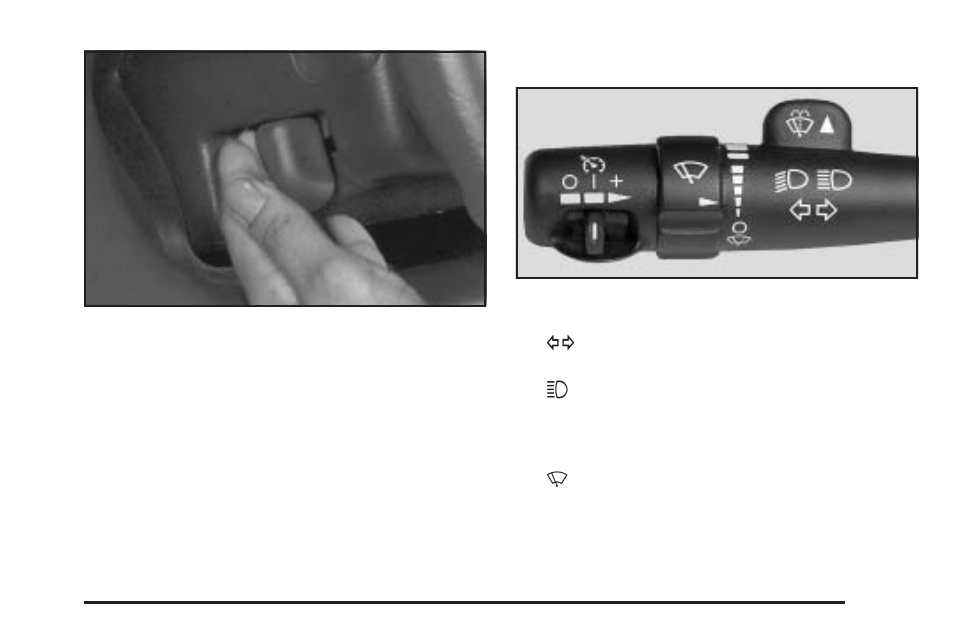 Turn signal/multifunction lever, Turn signal/multifunction lever -7, Turn | Signal/multifunction lever | GMC 2005 Savana User Manual | Page 121 / 384
