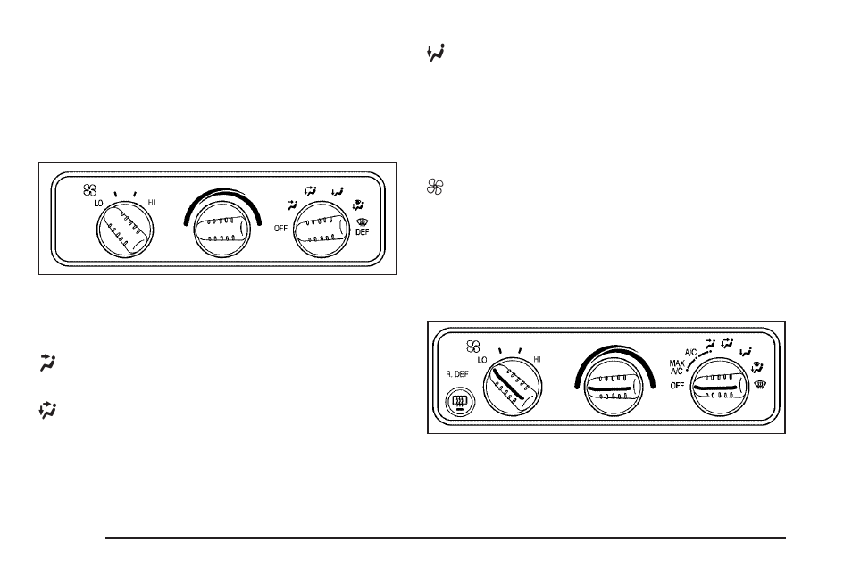 Climate controls, Climate control system, Climate controls -18 | Climate control system -18, Climate control, System | GMC 2005 Savana User Manual | Page 132 / 384