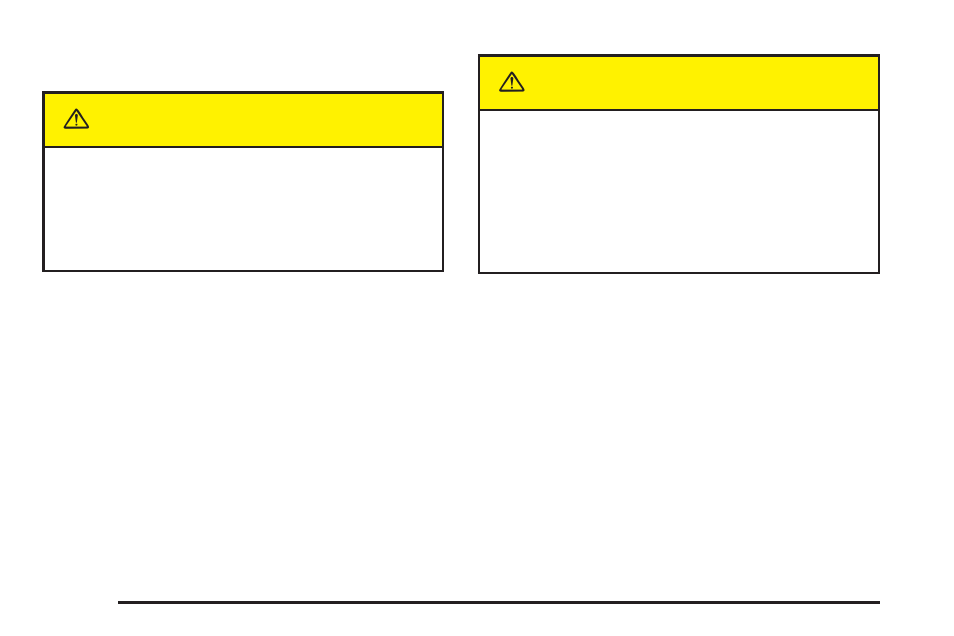 Caution | GMC 2005 Savana User Manual | Page 14 / 384