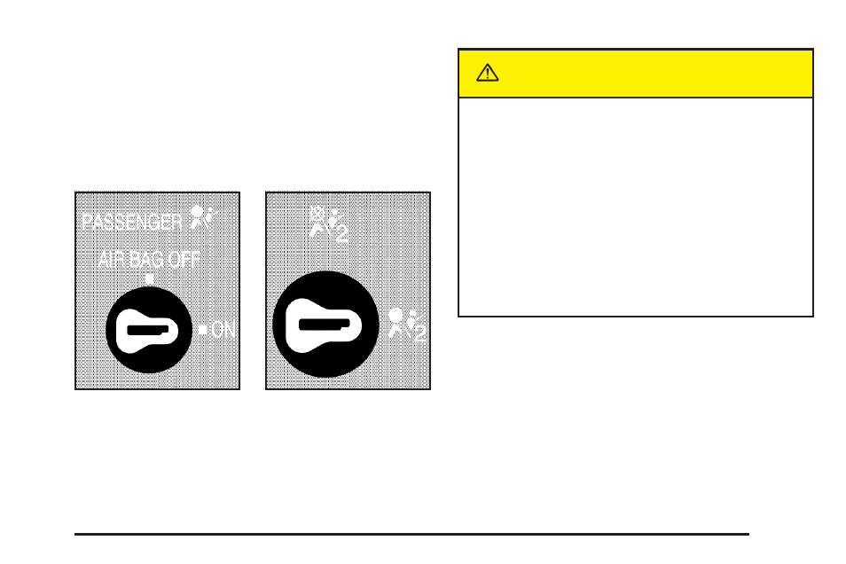 Airbag off light, Airbag off light -27, Caution | GMC 2005 Savana User Manual | Page 141 / 384