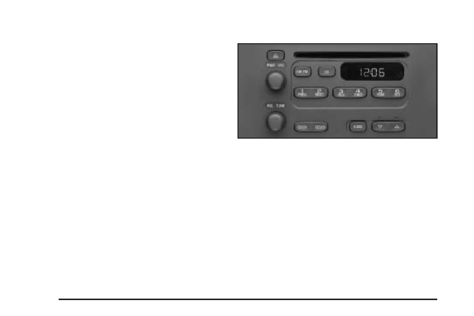 Radio with cd, Radio with cd -44, Radio messages | Playing the radio | GMC 2005 Savana User Manual | Page 158 / 384