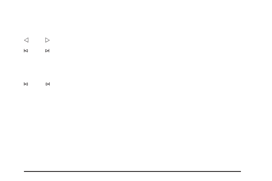 Finding a station, Setting preset stations | GMC 2005 Savana User Manual | Page 177 / 384