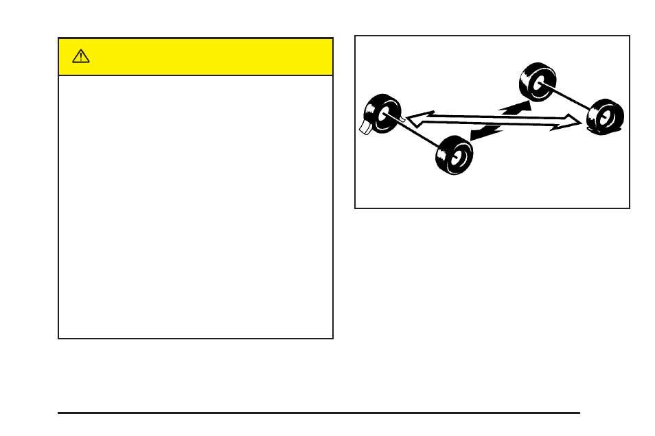 Caution | GMC 2005 Savana User Manual | Page 307 / 384