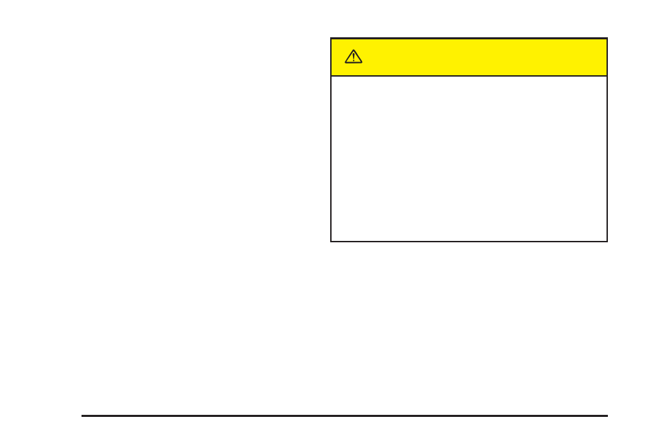 Caution | GMC 2005 Savana User Manual | Page 42 / 384