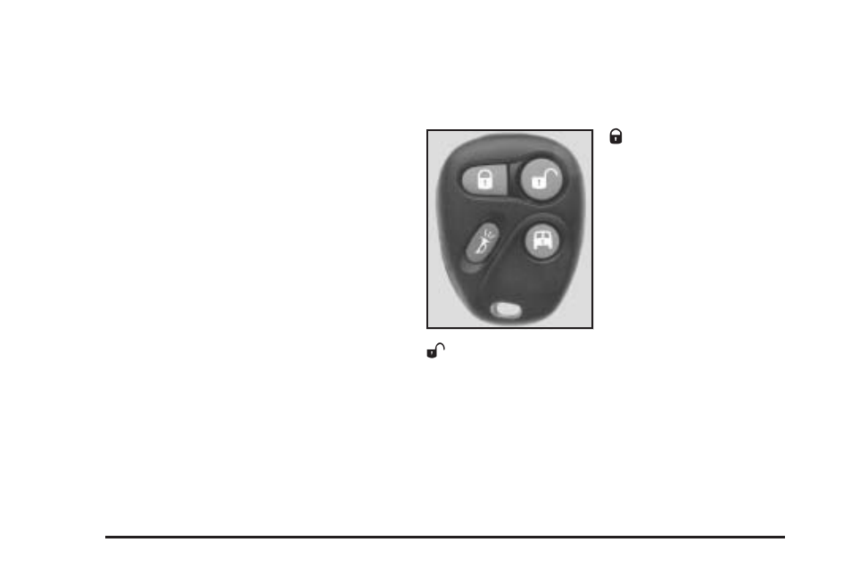 Remote keyless entry system operation, Remote keyless entry system operation -4 | GMC 2005 Savana User Manual | Page 84 / 384