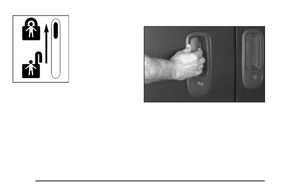 Lockout protection, Sliding side door, Lockout protection -10 sliding side door -10 | GMC 2005 Savana User Manual | Page 90 / 384