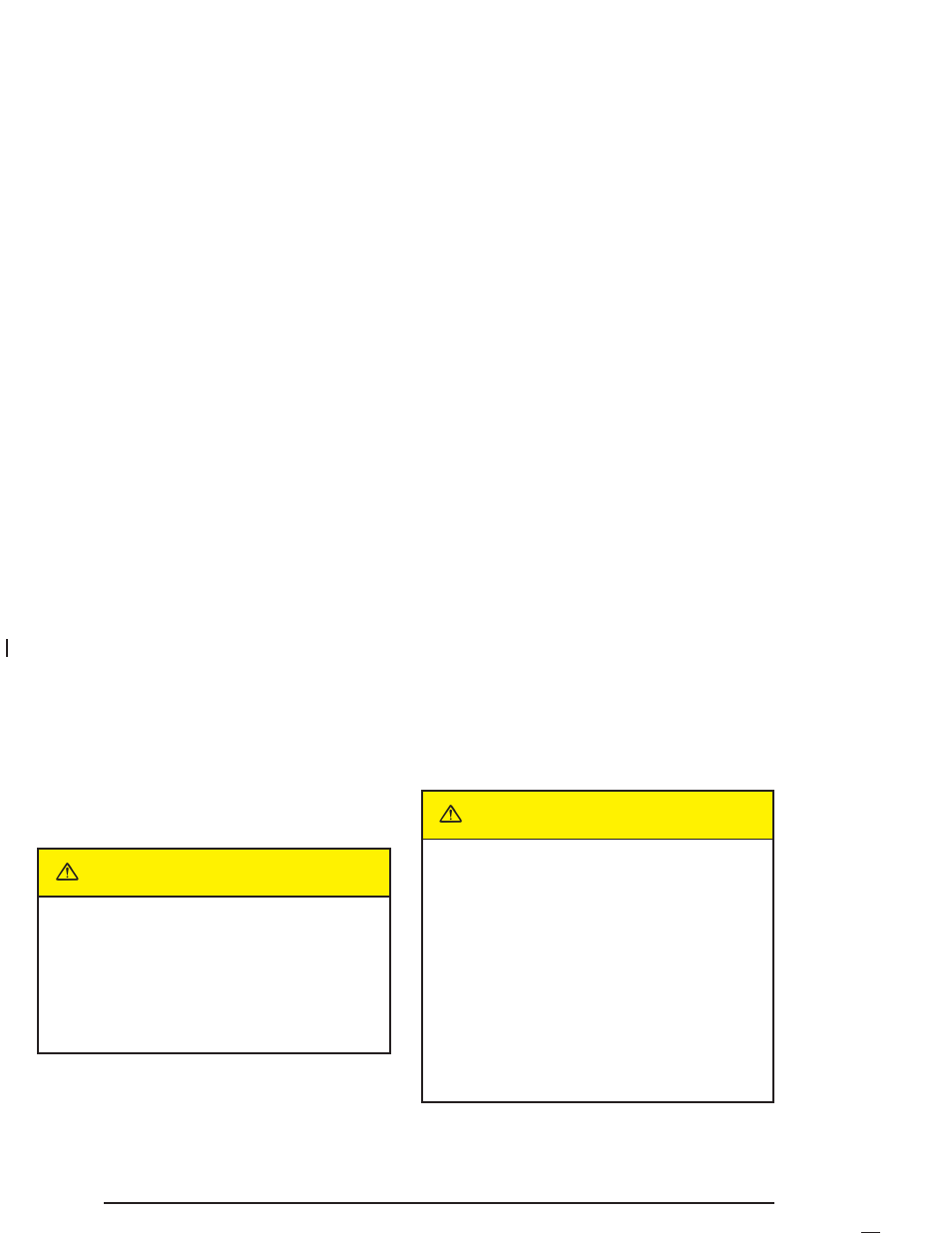 Caution | GMC 2005 Canyon User Manual | Page 250 / 420