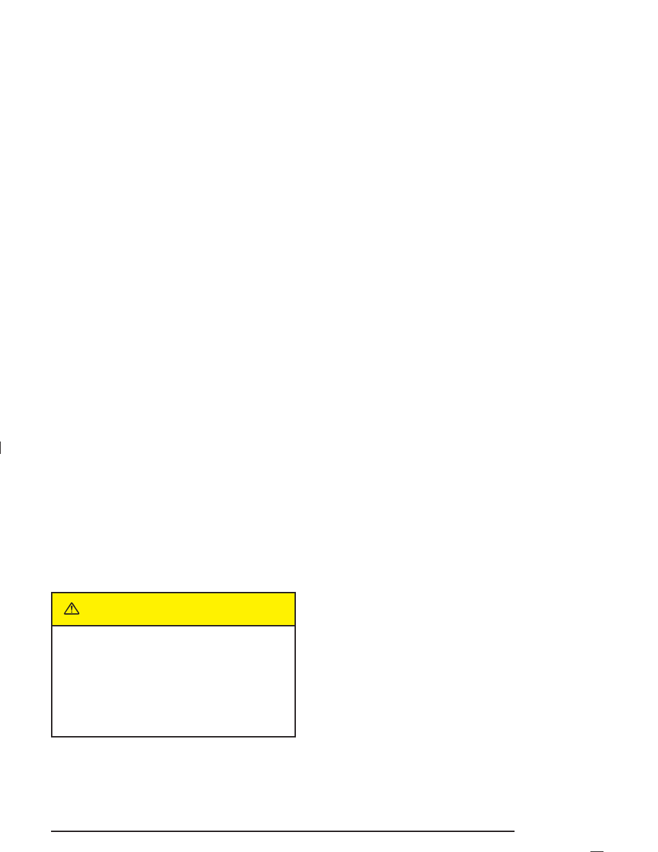 Caution | GMC 2005 Canyon User Manual | Page 257 / 420