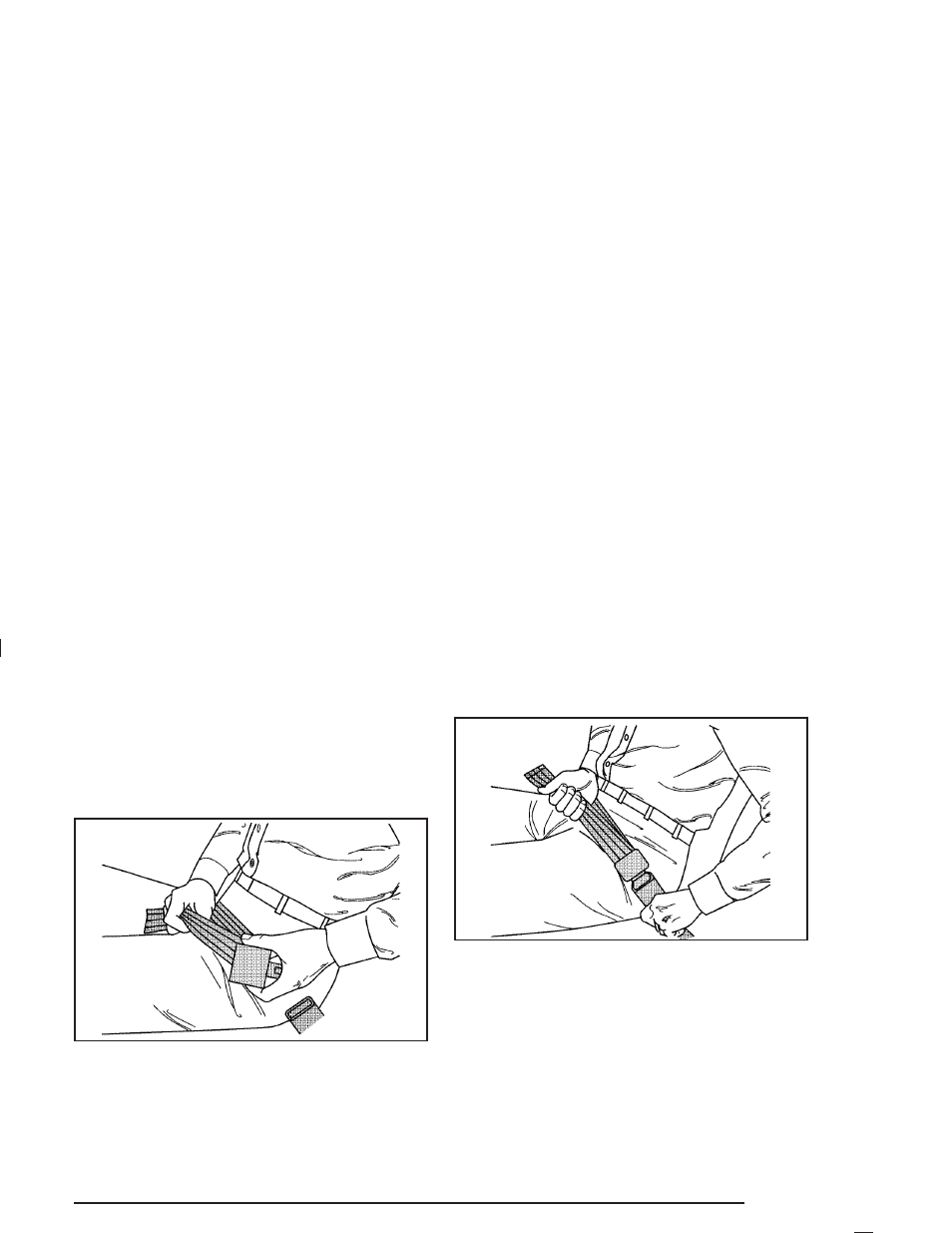 Center front passenger position, Center front passenger position -25, Lap belt | GMC 2005 Canyon User Manual | Page 31 / 420