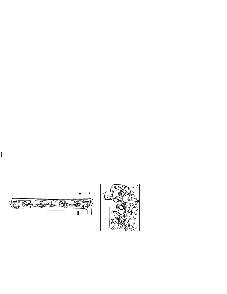 Center high-mounted stoplamp (chmsl), Back-up lamps -50 | GMC 2005 Canyon User Manual | Page 322 / 420