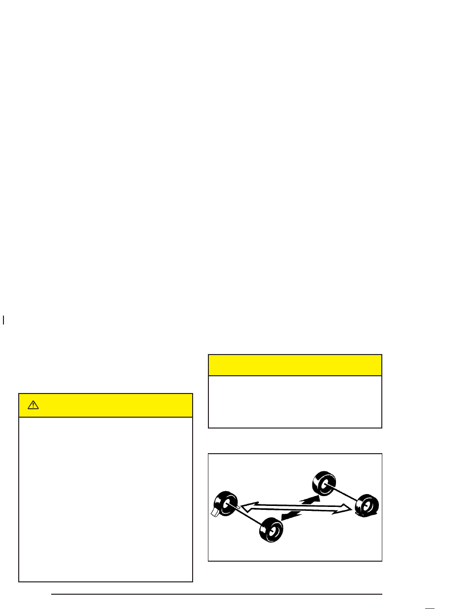 Changing a flat tire, Caution | GMC 2005 Canyon User Manual | Page 342 / 420