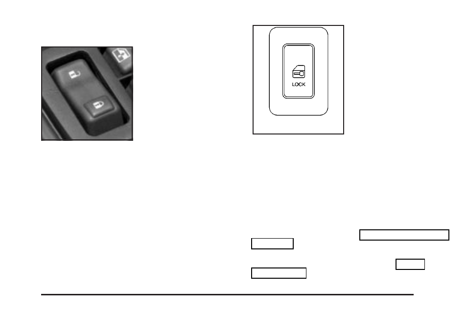 Power door locks, Power door locks -9 | GMC 2004 Sierra User Manual | Page 103 / 588