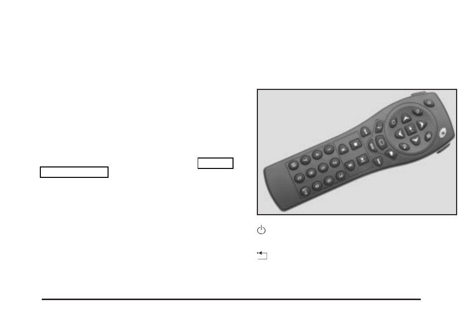 Video screen, Remote control | GMC 2004 Sierra User Manual | Page 283 / 588