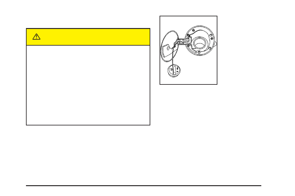 Filling your tank, Filling your tank -7, Caution | GMC 2004 Sierra User Manual | Page 407 / 588