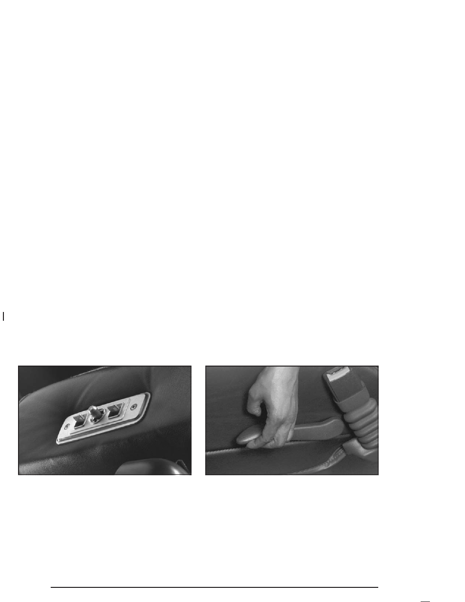 Power seat, Reclining seatbacks, Power seat -4 reclining seatbacks -4 | GMC 2004 Savana User Manual | Page 10 / 398