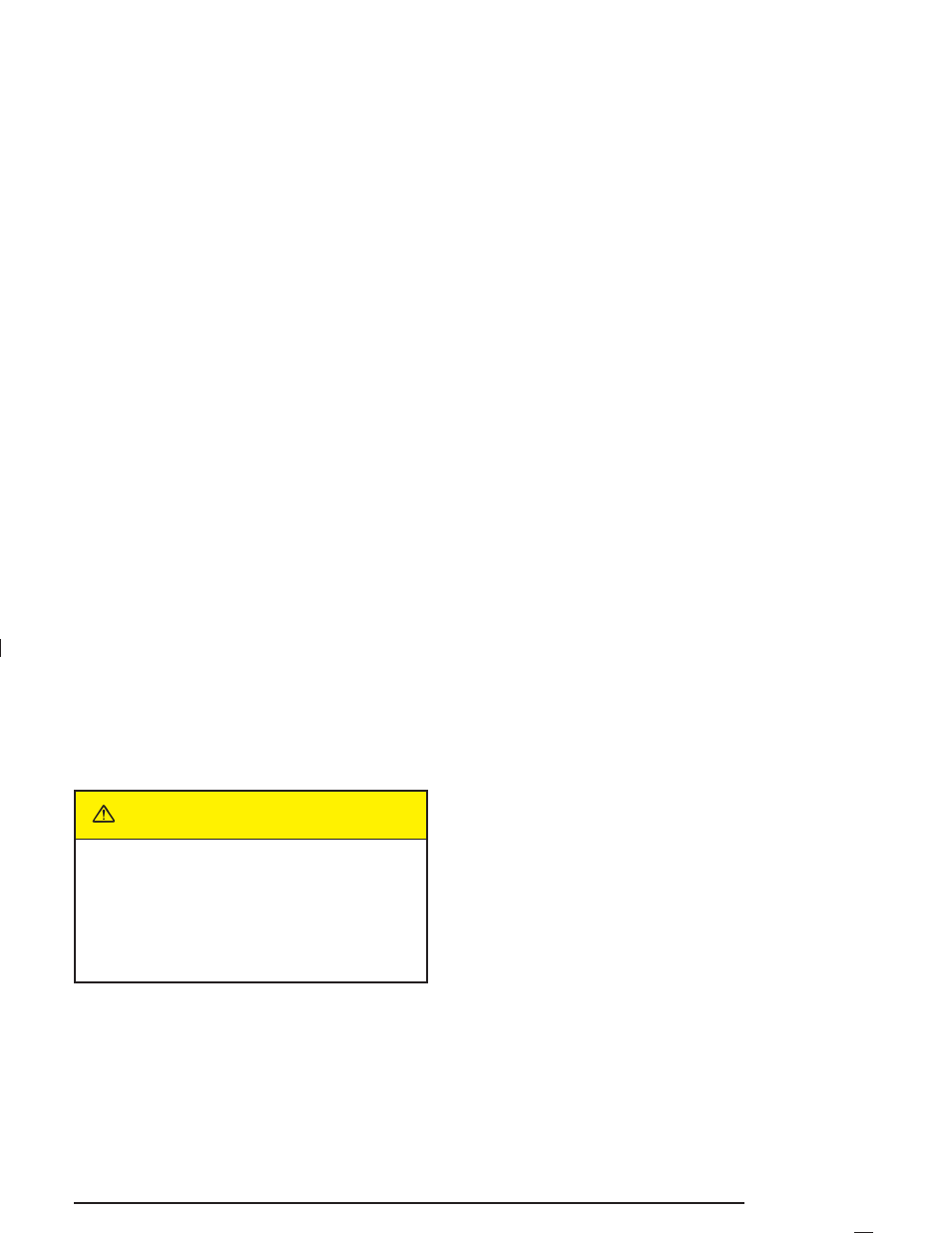 Caution | GMC 2004 Savana User Manual | Page 111 / 398