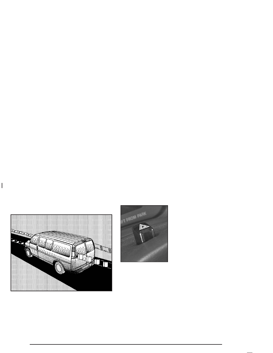 Hazard warning flashers, Hazard warning flashers -6 | GMC 2004 Savana User Manual | Page 128 / 398