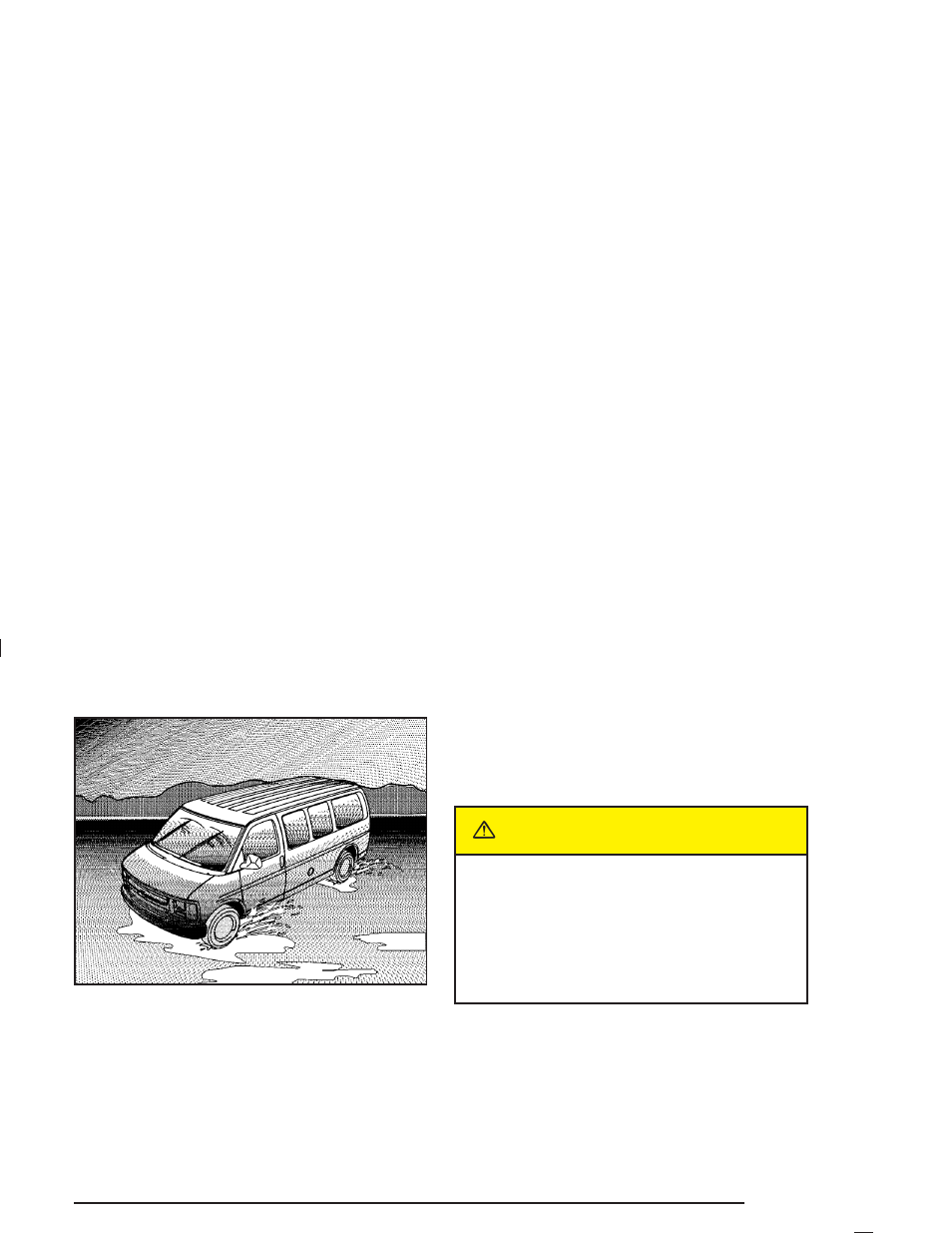 Caution | GMC 2004 Savana User Manual | Page 215 / 398