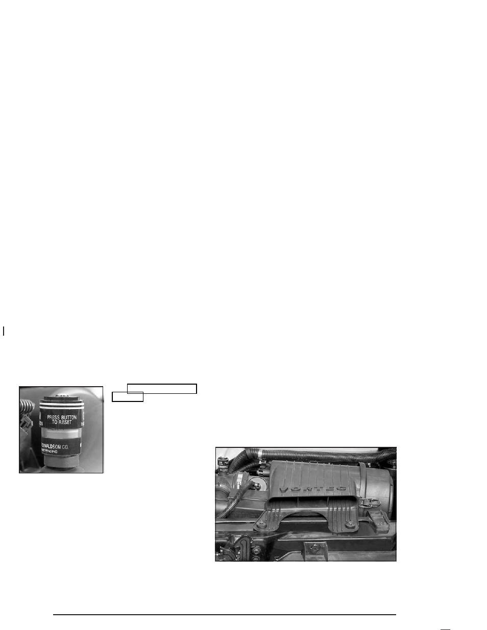 Engine air cleaner/filter, Engine air cleaner/filter -18, Engine air | Cleaner/filter | GMC 2004 Savana User Manual | Page 264 / 398