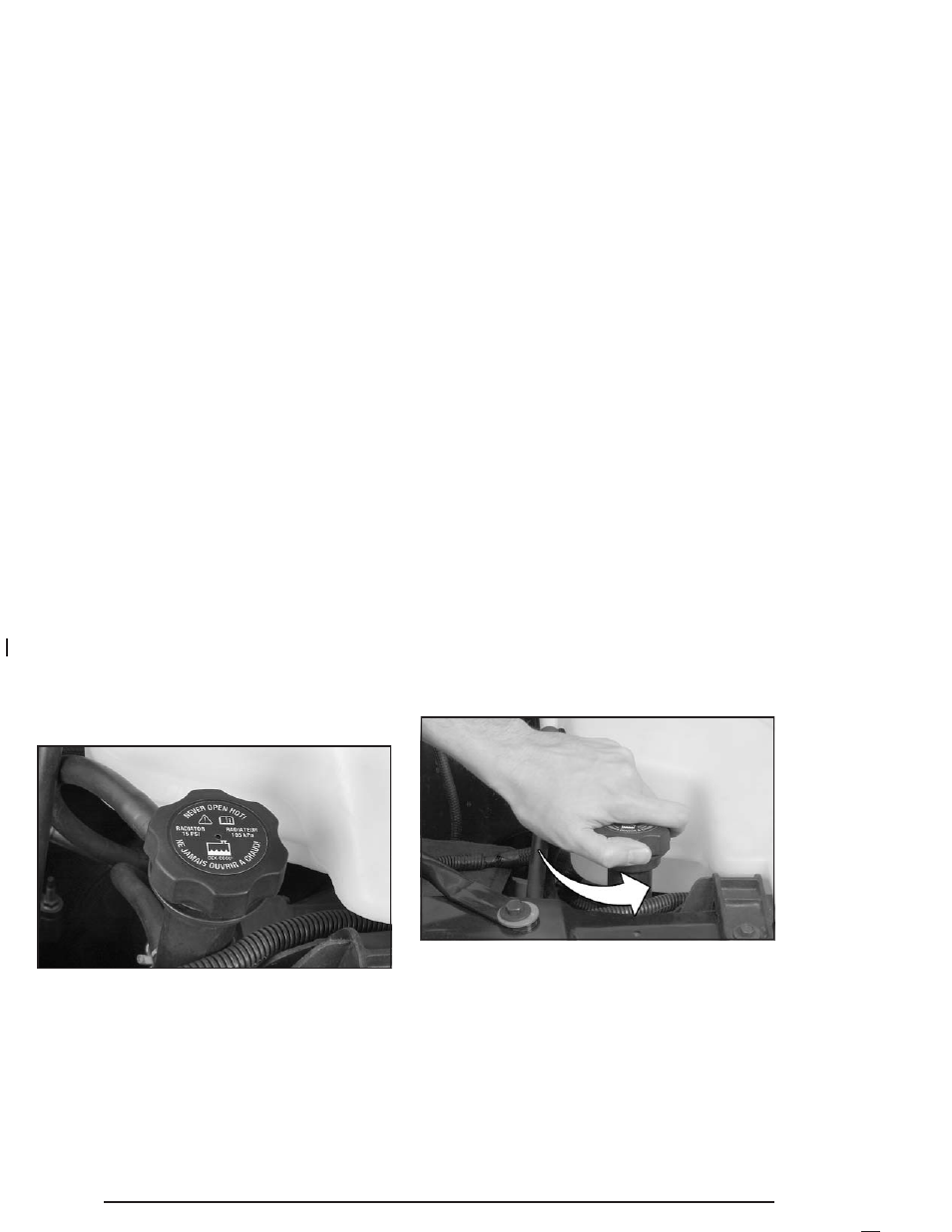 How to add coolant to the radiator | GMC 2004 Savana User Manual | Page 278 / 398