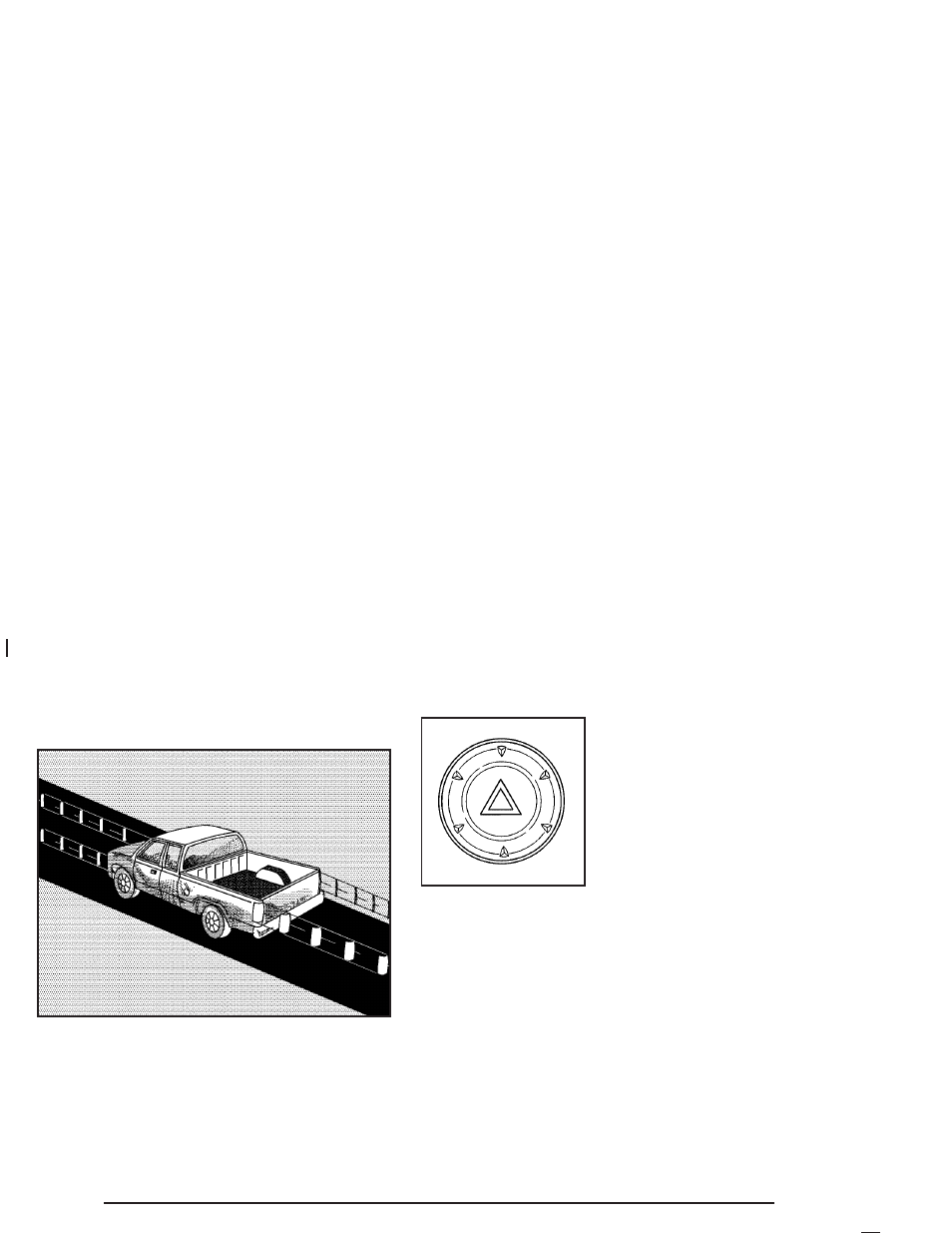 Hazard warning flashers, Other warning devices, Horn | Hazard, Warning flashers | GMC 2004 Canyon User Manual | Page 128 / 420