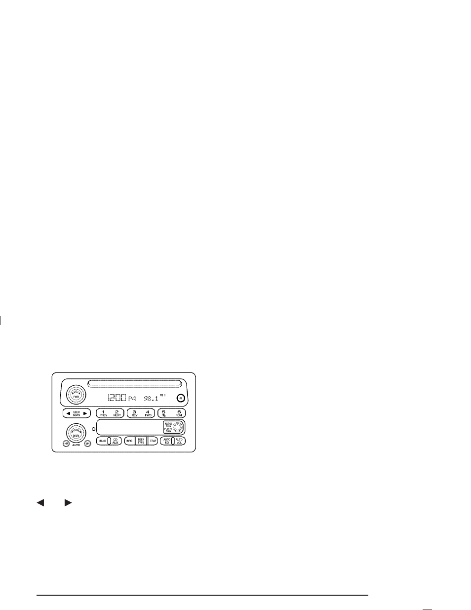 Radio with cd, Radio with cd -47 | GMC 2004 Canyon User Manual | Page 171 / 420