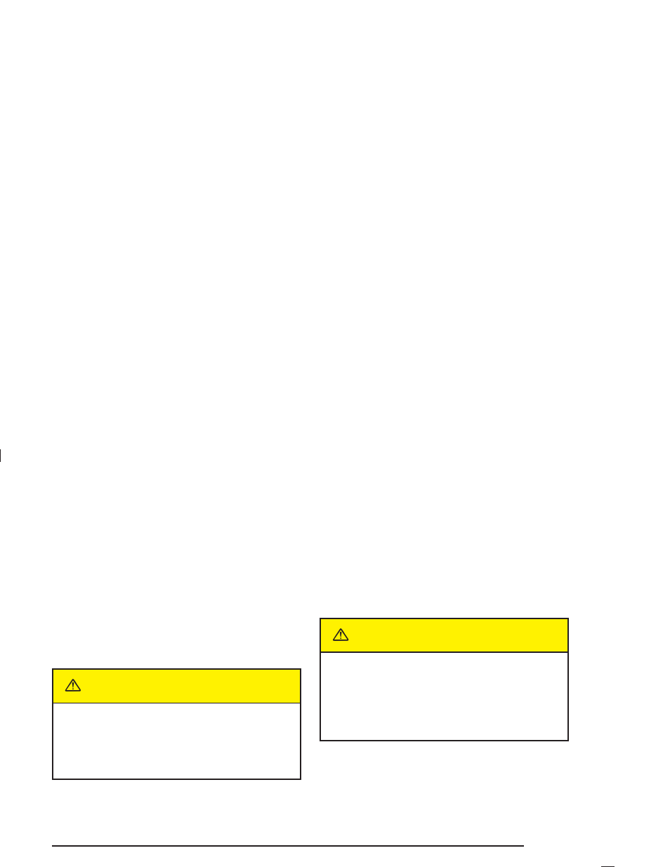 Caution | GMC 2004 Canyon User Manual | Page 213 / 420