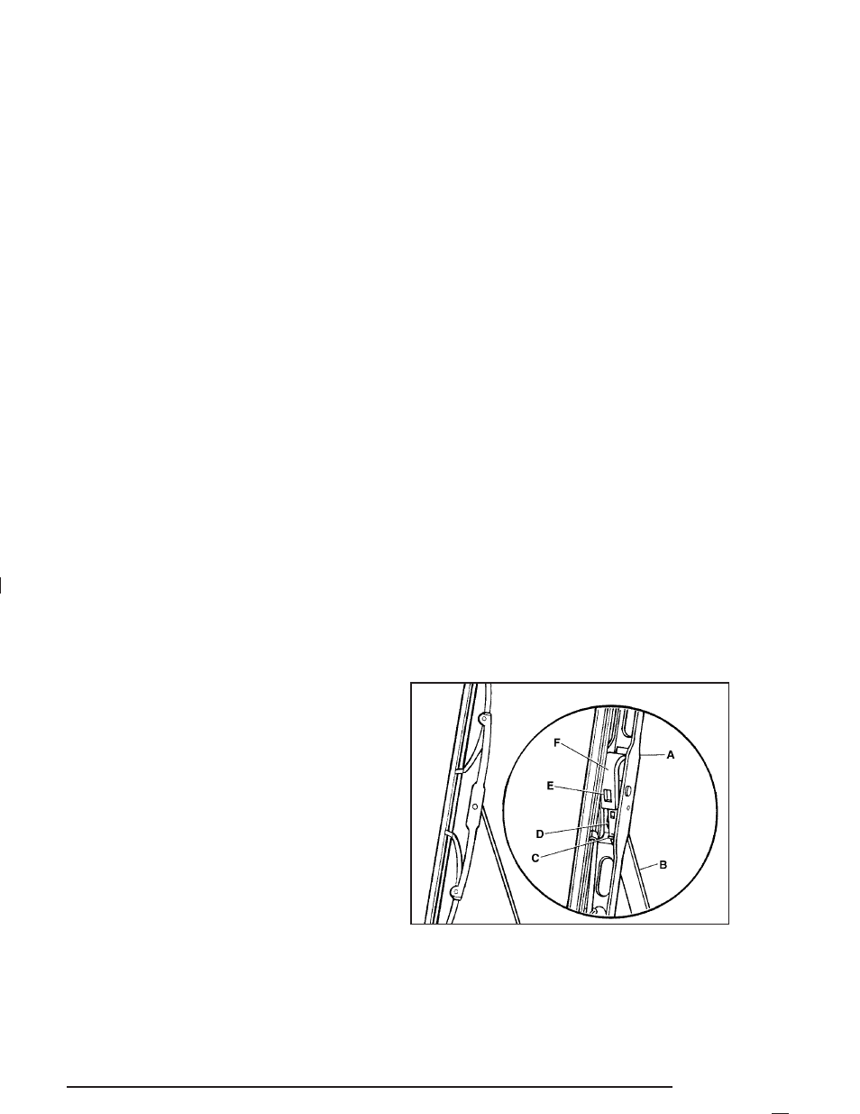 Windshield wiper blade replacement, Windshield wiper blade replacement -55 | GMC 2004 Canyon User Manual | Page 319 / 420
