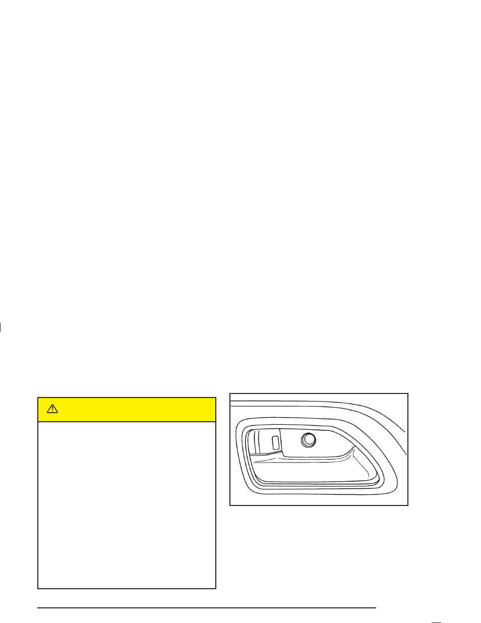 Doors and locks, Door locks, Doors and locks -7 | Door locks -7, Caution | GMC 2004 Canyon User Manual | Page 87 / 420