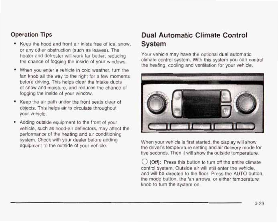 Dual automatic climate control system | GMC 2003 Envoy User Manual | Page 148 / 458