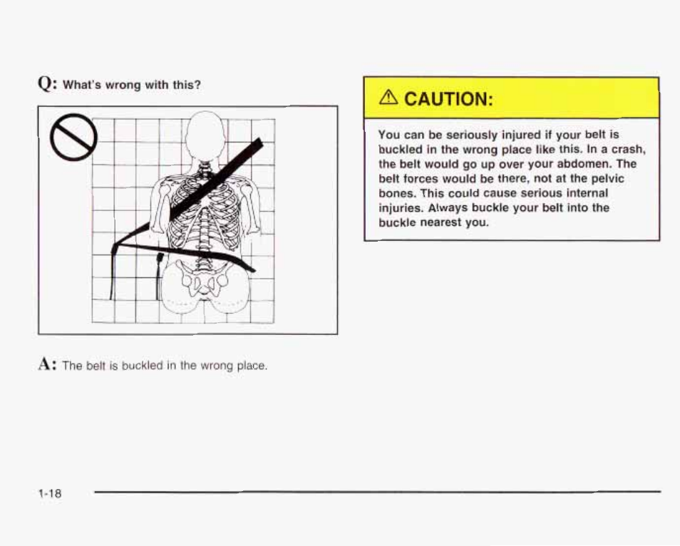 Caution | GMC 2003 Envoy User Manual | Page 25 / 458