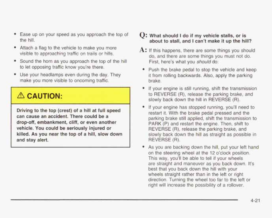 GMC 2003 Envoy User Manual | Page 254 / 458
