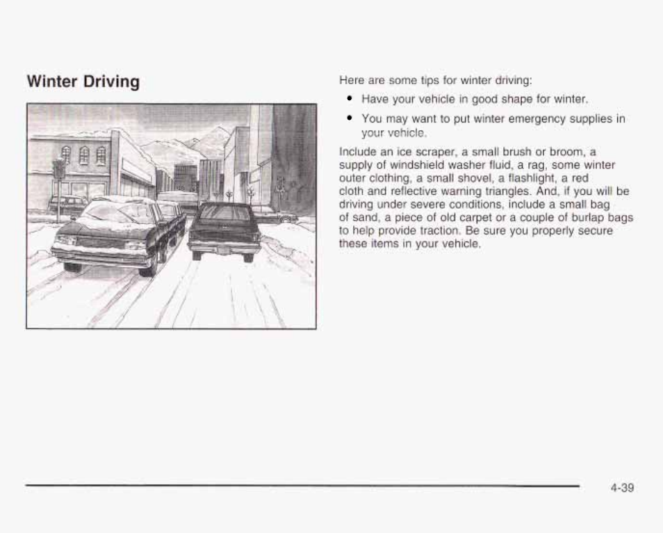 Winter driving | GMC 2003 Envoy User Manual | Page 272 / 458