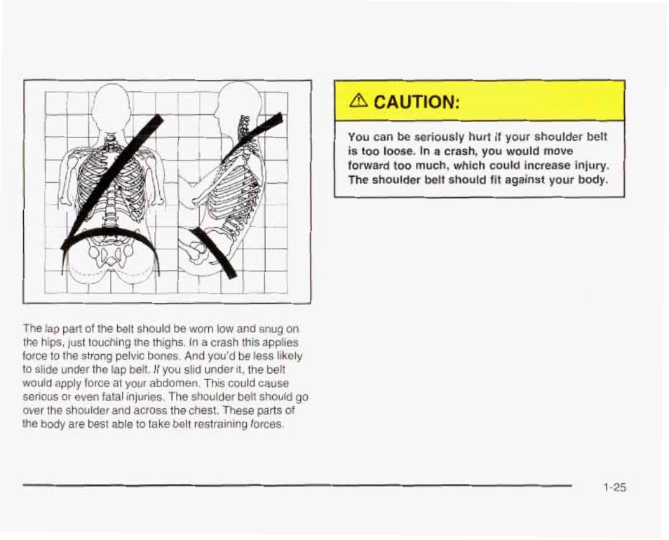 Д caution | GMC 2003 Envoy User Manual | Page 32 / 458