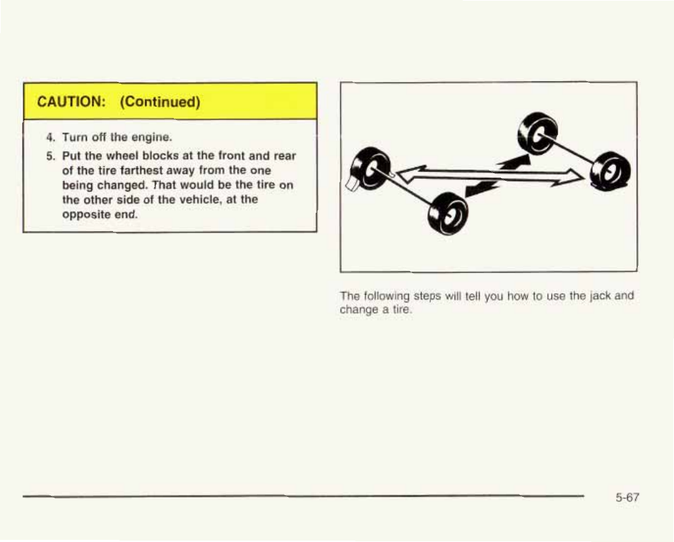 Caution: (continued) | GMC 2003 Envoy User Manual | Page 362 / 458