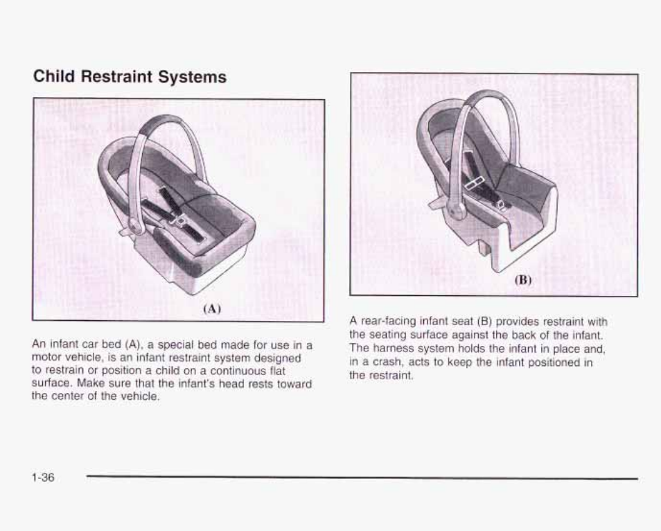 Child restraint systems | GMC 2003 Envoy User Manual | Page 43 / 458