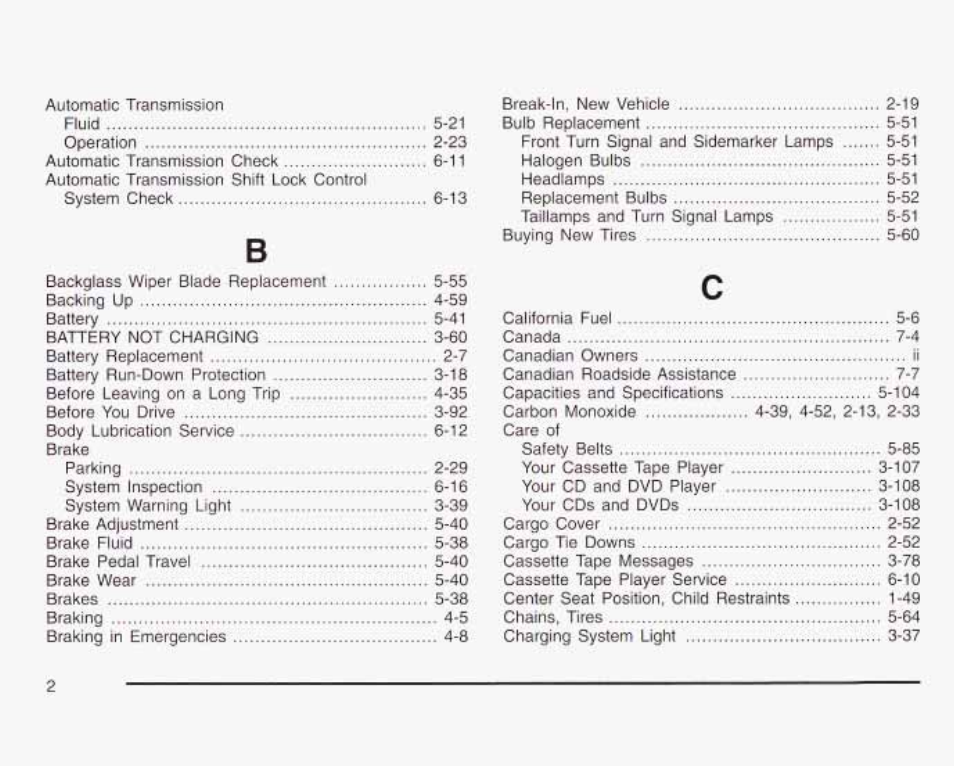 GMC 2003 Envoy User Manual | Page 437 / 458