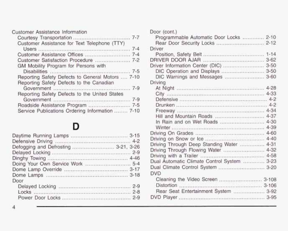 GMC 2003 Envoy User Manual | Page 439 / 458