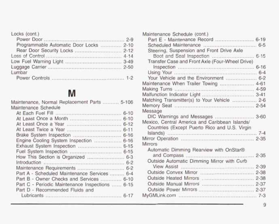 GMC 2003 Envoy User Manual | Page 444 / 458