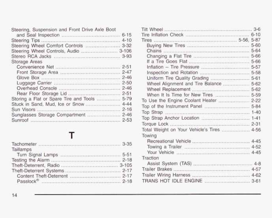 GMC 2003 Envoy User Manual | Page 449 / 458