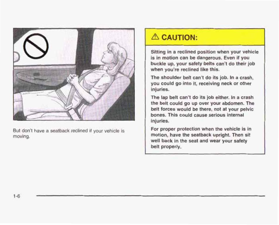 A caution | GMC 2003 Sierra User Manual | Page 13 / 556