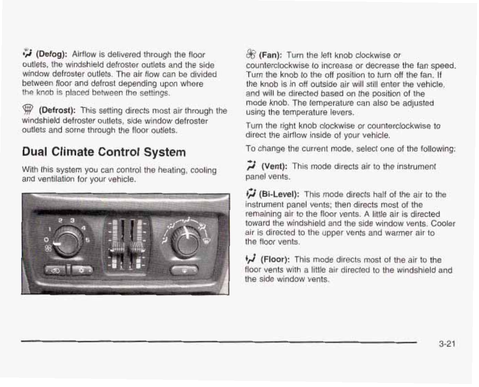 Dual climate control system | GMC 2003 Sierra User Manual | Page 176 / 556